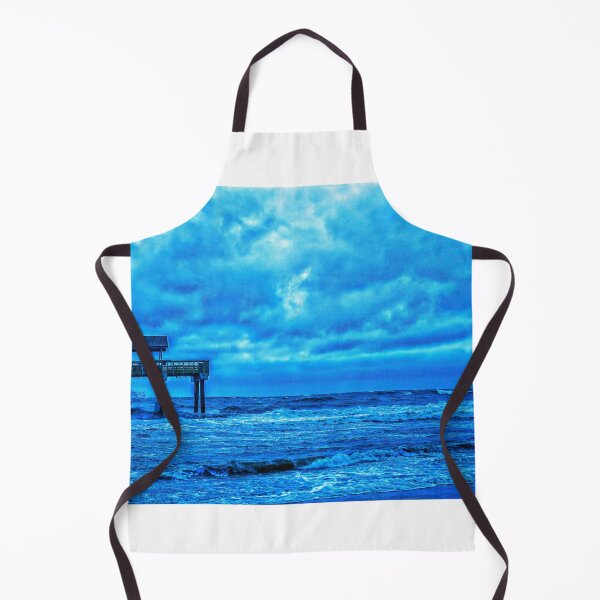 Item preview, Stormy Morning at the Pier designed and sold by GestaltImagery.