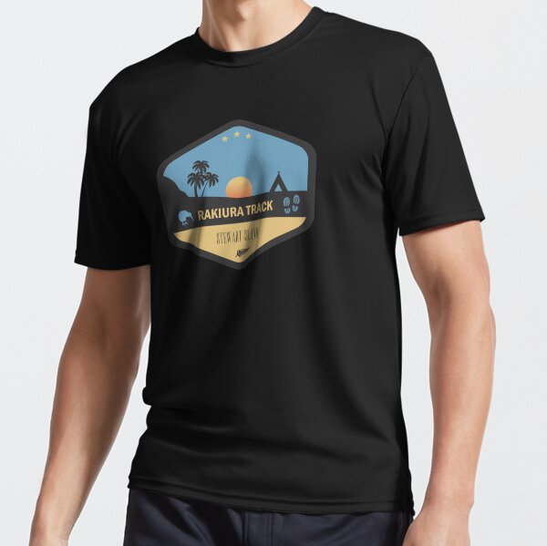 Rakiura Track Stewart Island New Zealand Active T-Shirt