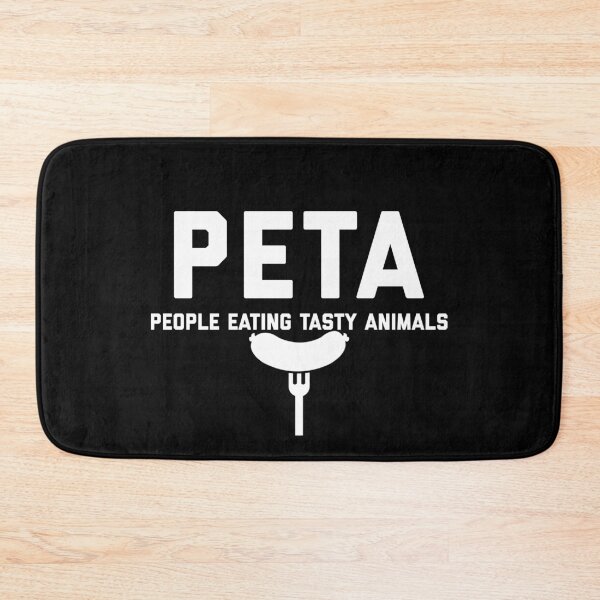 Item preview, PETA People Eating Tasty Animals designed and sold by Raw Creative Prints.