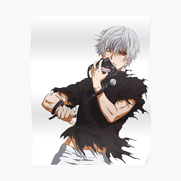 Tokyo Ghoul Ken Kaneki Poster By Cartoon Star Redbubble