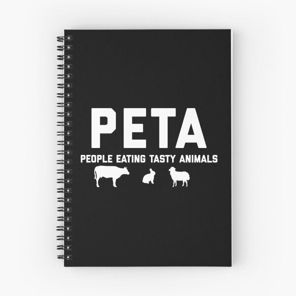 Item preview, PETA People Eating Tasty Animals designed and sold by Raw Creative Prints.