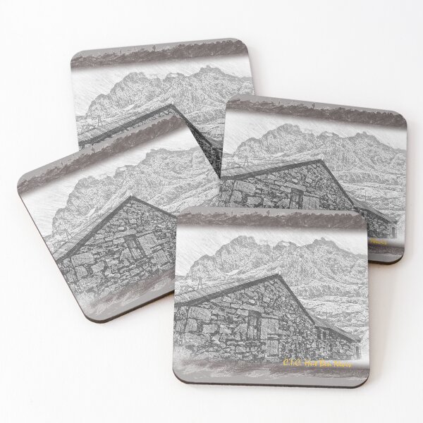 Item preview, Landscape Digital Artwork C.I.C. Hut Ben Nevis Scotland designed and sold by Stravaigin.