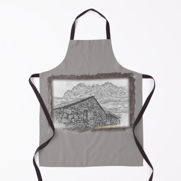 Item preview, Landscape Digital Artwork C.I.C. Hut Ben Nevis Scotland designed and sold by Stravaigin.