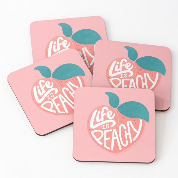 Item preview, life is peachy designed and sold by tarynstype.