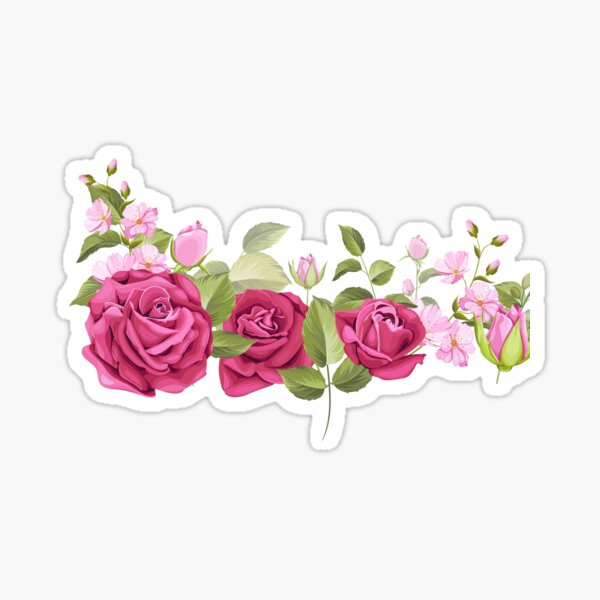 Item preview, Red Flowers Summer Mask designed and sold by Marstore.