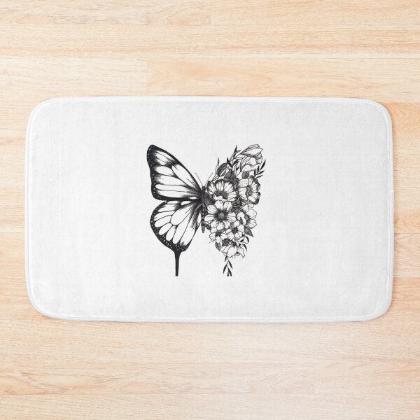 Item preview, Butterfly and flowers designed and sold by WEShop23.