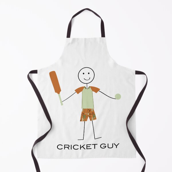 Item preview, Funny Mens Cricket Guy designed and sold by whyitsme.