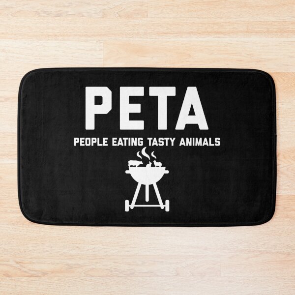 Item preview, PETA People Eating Tasty Animals designed and sold by Raw Creative Prints.