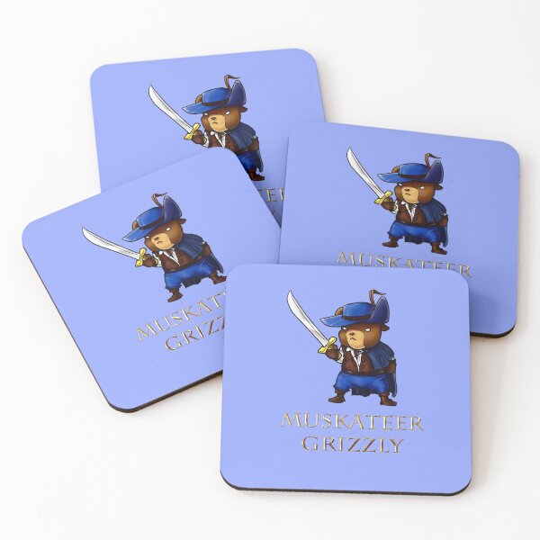 Item preview, Muskateer Grizzly Bear designed and sold by Blue Boi.