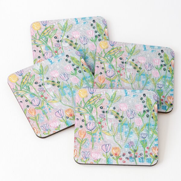 Item preview, Cheerful Flowers designed and sold by Marion McCristall.