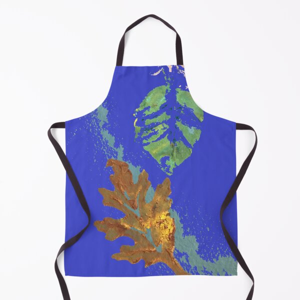 Item preview, Autumn Oak Leaf on Royal Blue designed and sold by djrunnels.