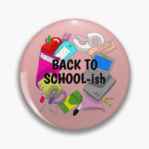 Item preview, Back to school ish - online learning school supplies designed and sold by introvertcafe.