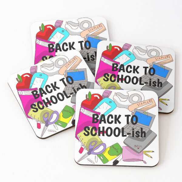 Item preview, Back to school ish - online learning school supplies designed and sold by introvertcafe.
