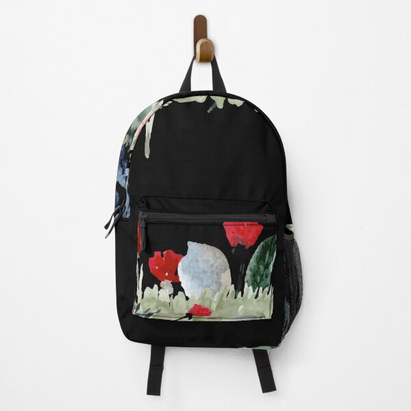 Item preview, Watercolor Flowers Summer Black Mask designed and sold by Marstore.