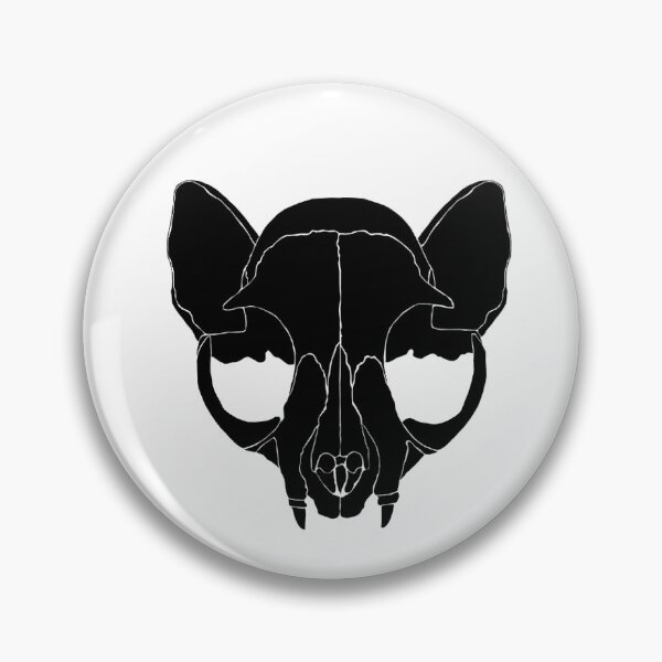 Item preview, Cat Skull with Ears designed and sold by Gentle-Doves.
