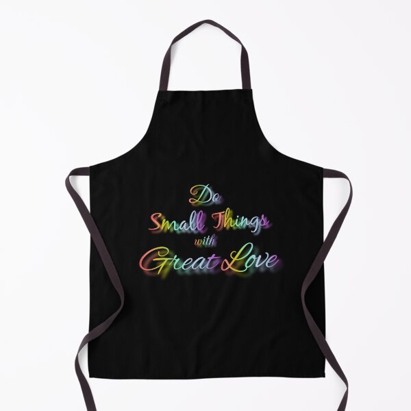 Item preview, Do small things with great love rainbow quote designed and sold by artlinked7.