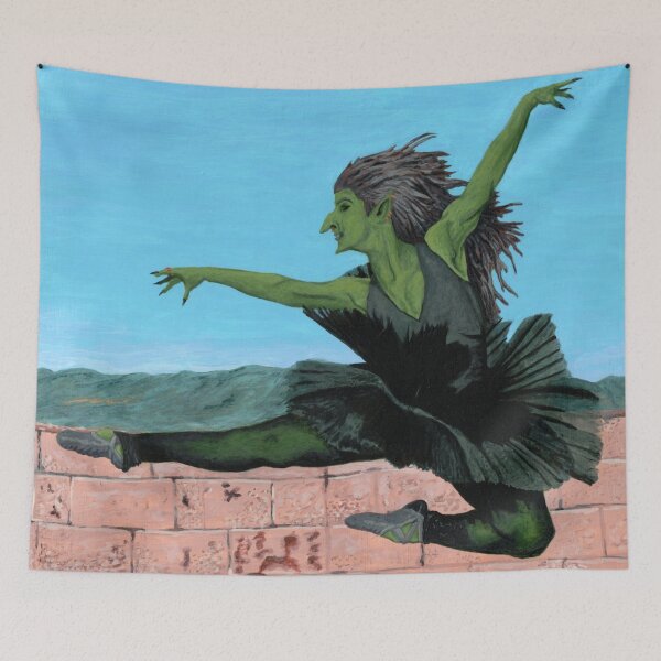 Item preview, Goblin Ballerina Fantasy Dancer designed and sold by HelmsArt.