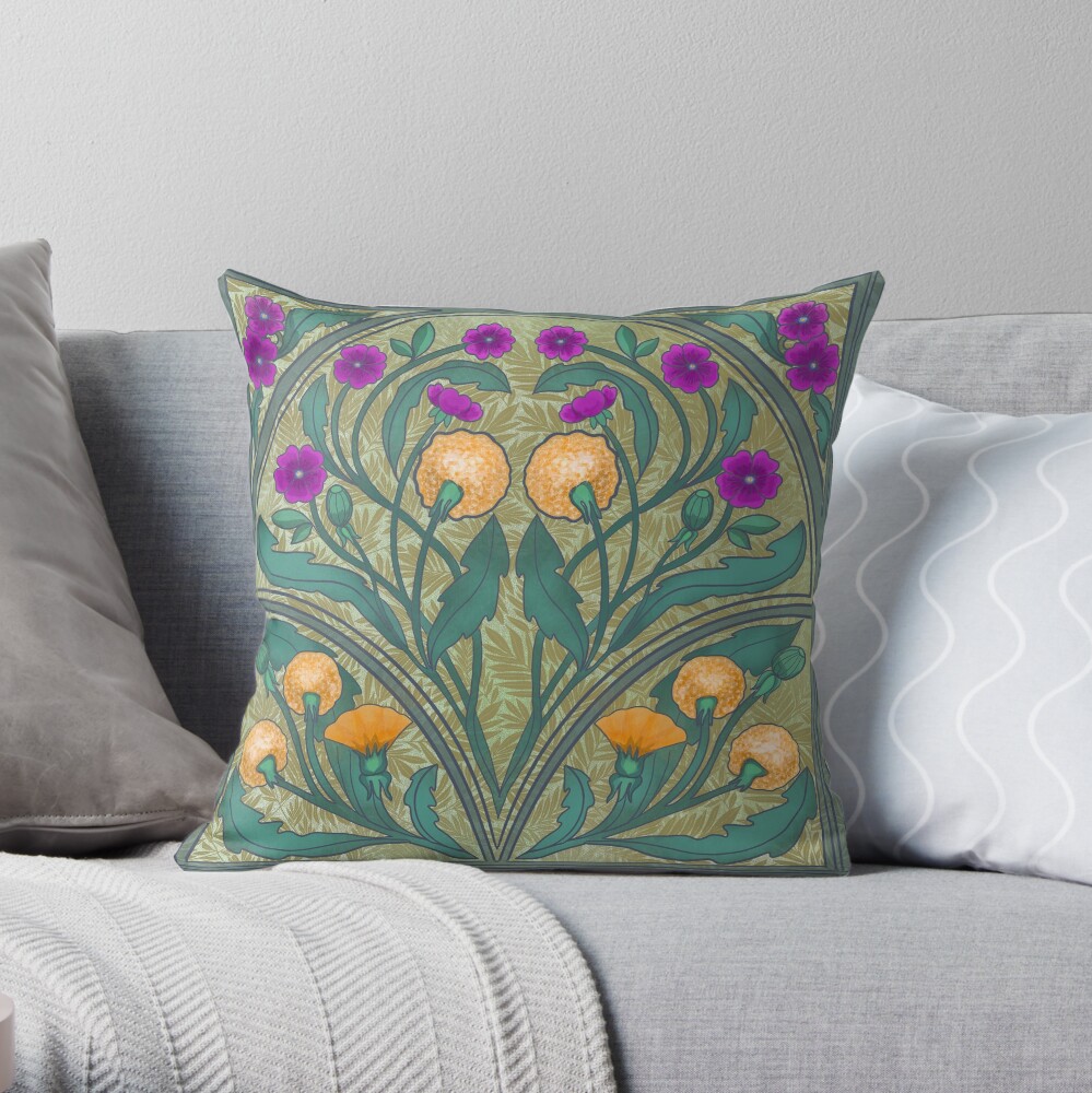 Item preview, Throw Pillow designed and sold by MeganSteer.