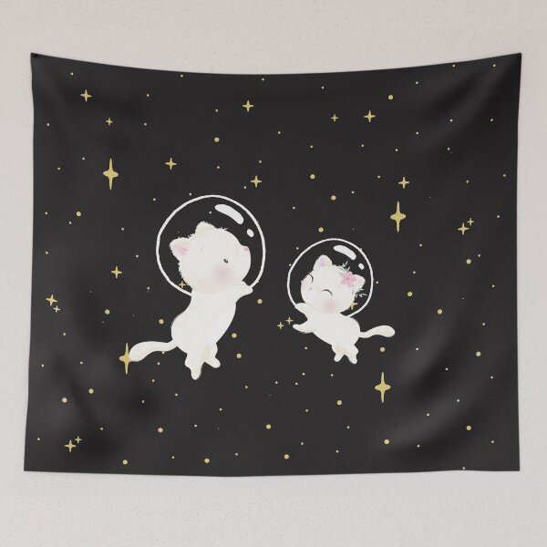 Item preview, Space little Cat By graphicmeyou designed and sold by graphicmeyou.