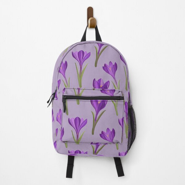 Item preview, Crocus flower purple pattern designed and sold by EngineerGoC.