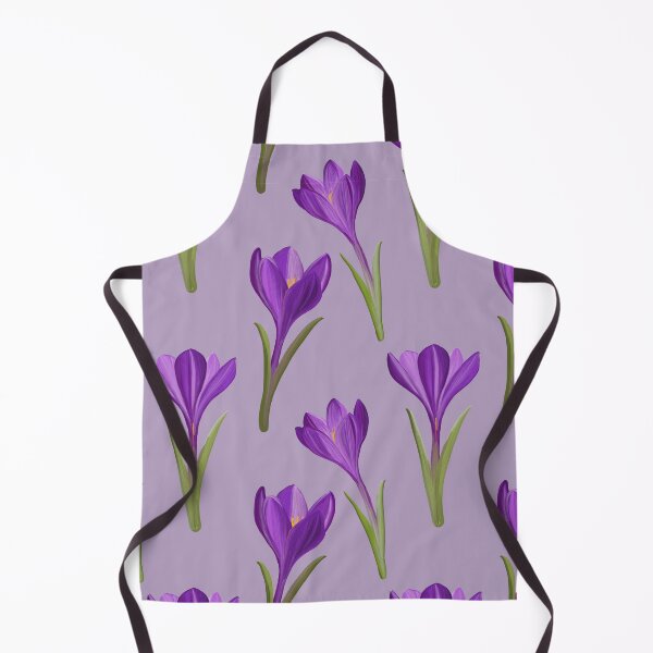 Item preview, Crocus flower purple pattern designed and sold by EngineerGoC.
