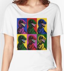 Dinosaur Pop Art Loose Fit T-Shirt