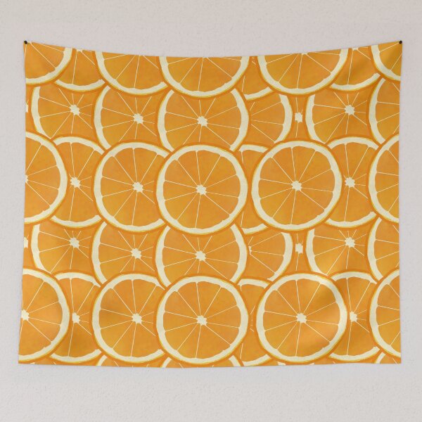Item preview, Orange slices on repeat designed and sold by Quick Brown Fox Canada.