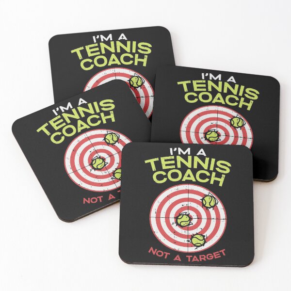 Item preview, I'm A Tennis Coach Not A Target designed and sold by Sandra78.
