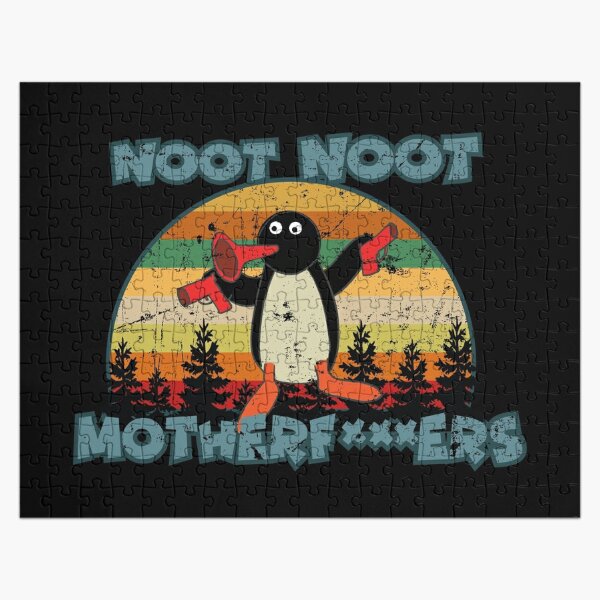 Pingu Jigsaw Puzzles Redbubble - noot noot clowns roblox