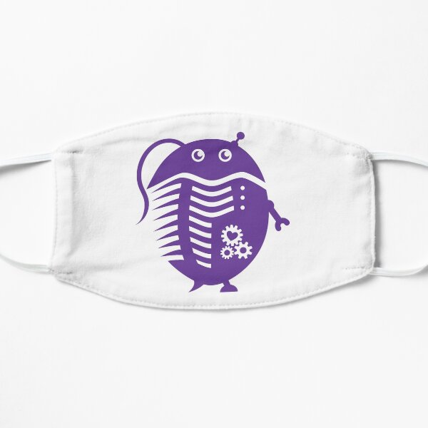 Large Purple Trilobot Flat Mask