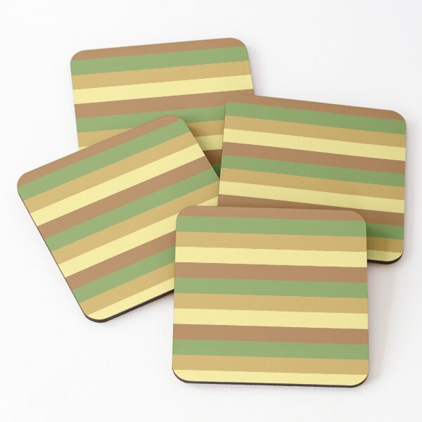 Item preview, Woodland Autumn Harvest Stripes Pattern designed and sold by GiftsNPatterns.