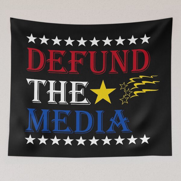 Item preview, Defund The Media designed and sold by 89129graphics.