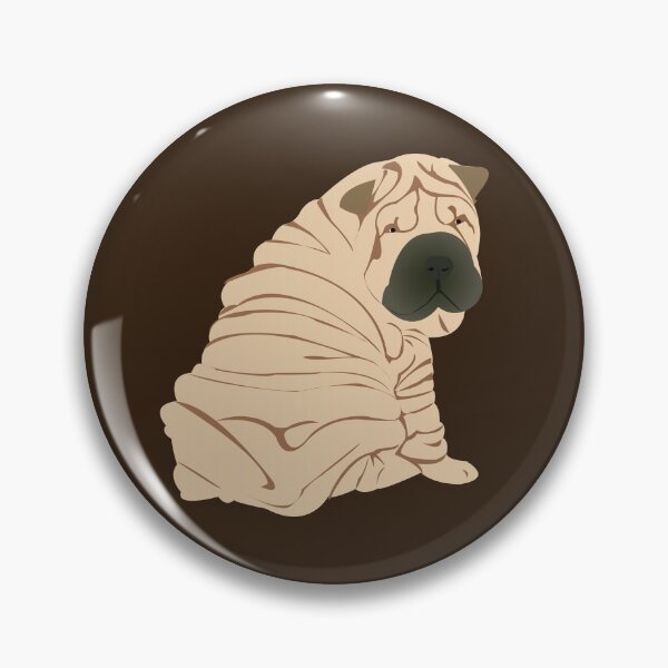 Artikelvorschau, Shar Pei Welpe entworfen und verkauft von KCPetPortraits.