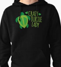 Sudadera con capucha Crazy Turtle Lady