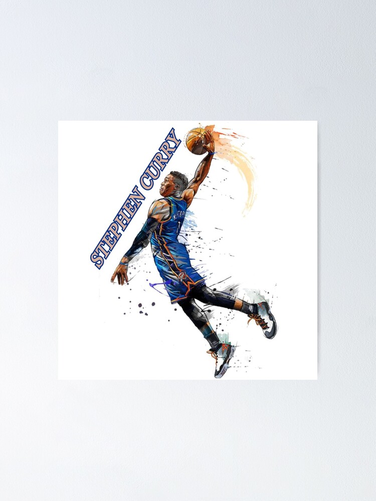 steph curry poster