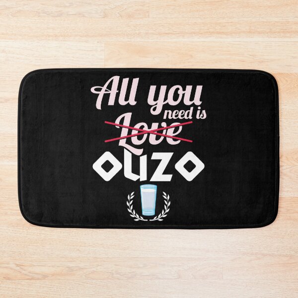 Item preview, Greek Pride All You Need Is Ouzo graphic designed and sold by jakehughes2015.