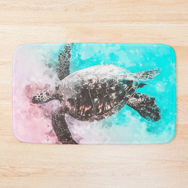 Item preview, Sea Turtle Watercolor Painting designed and sold by artworkbyrihen.