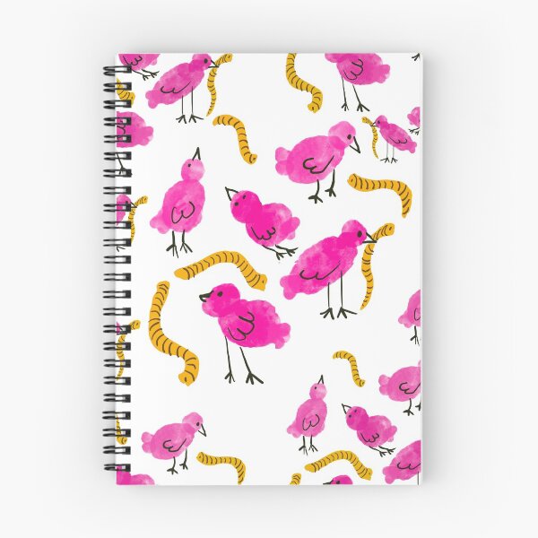 Item preview, Pink Birds and Wormy Snacks designed and sold by Celynoir.