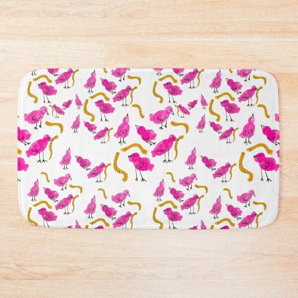 Item preview, Pink Birds and Wormy Snacks designed and sold by Celynoir.