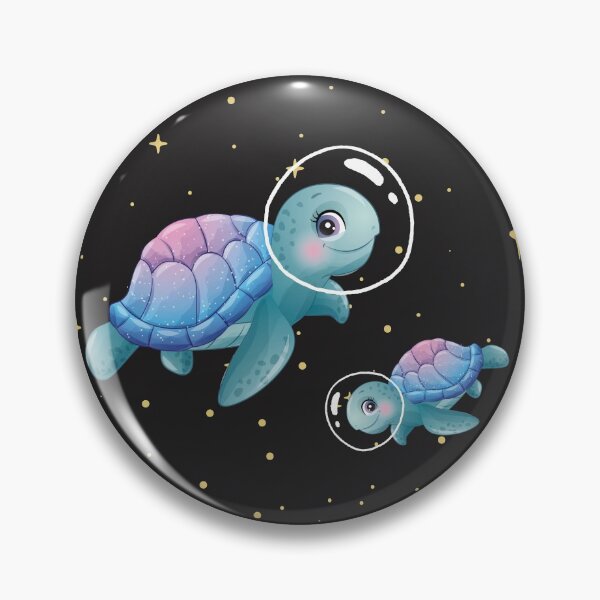 Item preview,  Space Little sea Turtle By graphicmeyou designed and sold by graphicmeyou.