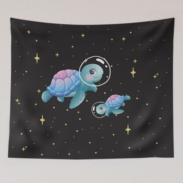 Item preview,  Space Little sea Turtle By graphicmeyou designed and sold by graphicmeyou.