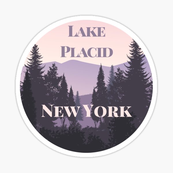 Lake Placid, New York Sticker
