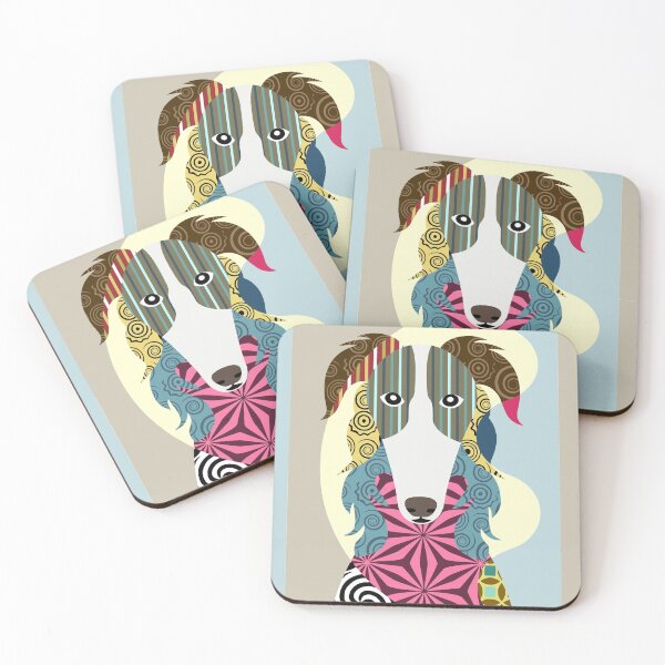 Item preview, Borzoi Russian Wolfhound designed and sold by lanrestudio.
