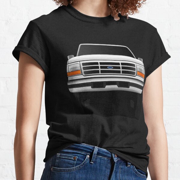 : Classic Vintage Ford Bronco Enjoy The Ride Cars and Trucks  Womens Graphic T-Shirt : Clothing, Shoes & Jewelry