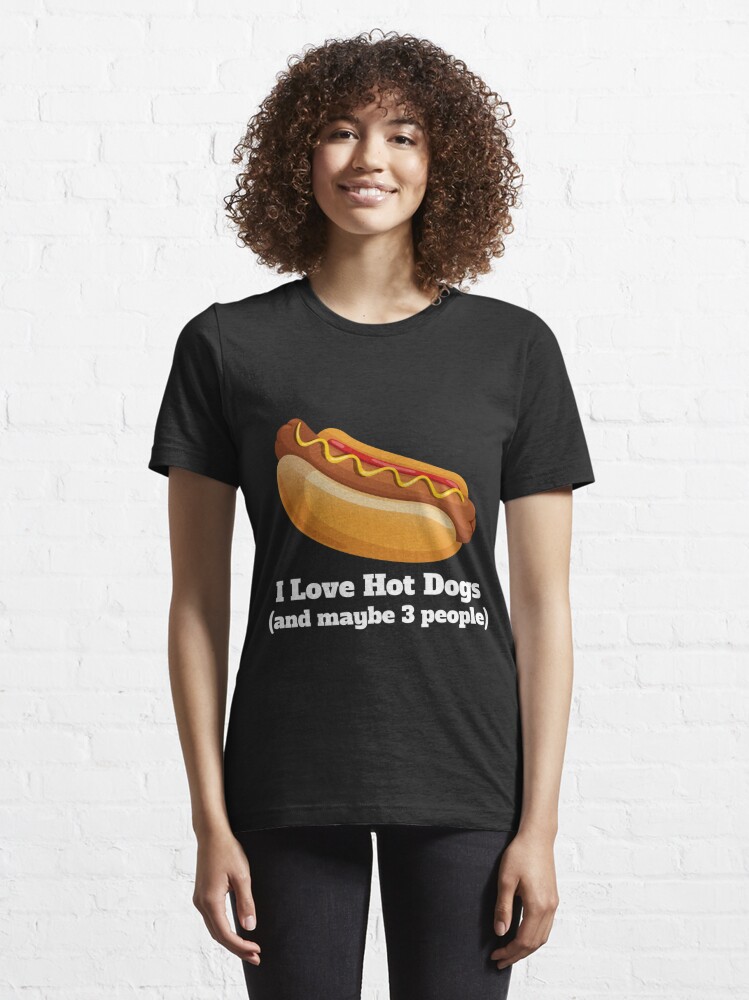 Hot Dog Shirt Hot Dog Gifts Funny Hot Dog T-shirt Womens 