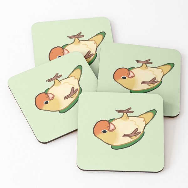 Item preview, White bellied Caique designed and sold by beeper-art.