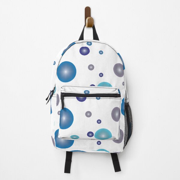 Item preview, Blue Bubble Pattern on White designed and sold by MoodyCarp.