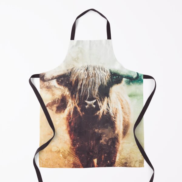 Item preview, Bison Abstract Watercolor Painting designed and sold by artworkbyrihen.