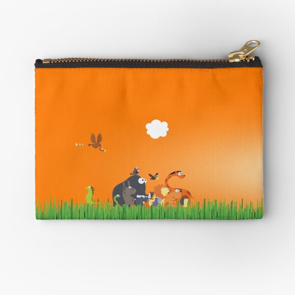 What's going on in the jungle? Zipper Pouch