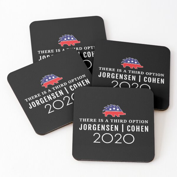 Item preview, Third Option Libertarian Porcupine Jo Jorgensen Cohen 2020 design designed and sold by jakehughes2015.